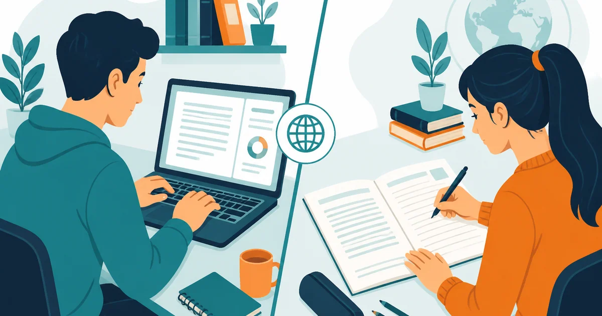 IELTS Writing on Computer vs Paper: What Actually Changes