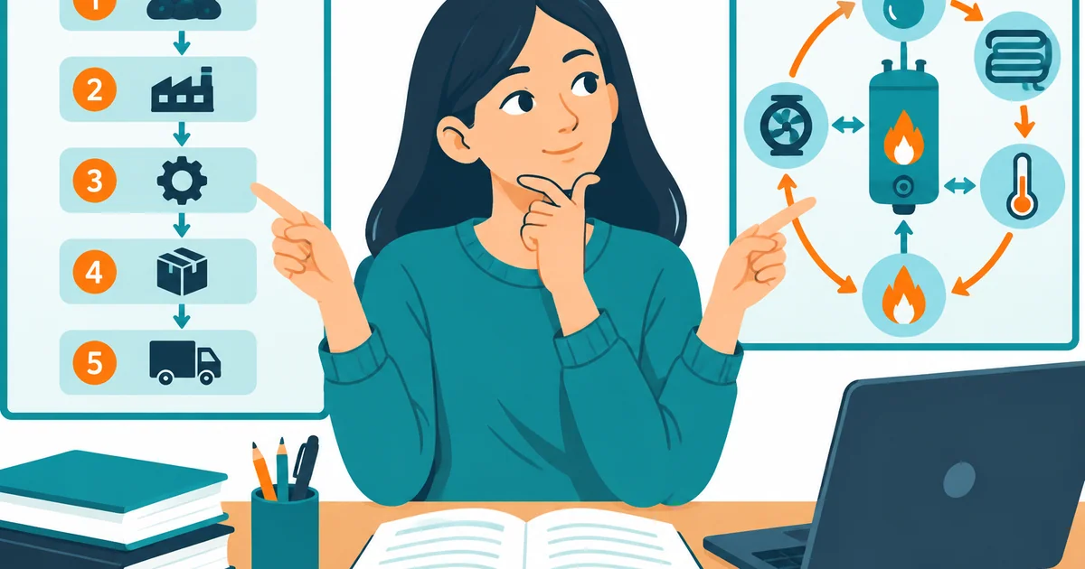 IELTS Task 1 Diagram vs Process: How to Tell Them Apart